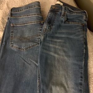 Men’s Size 32x30 Slim Straight Signature by Levi Strauss- set of 2 jeans